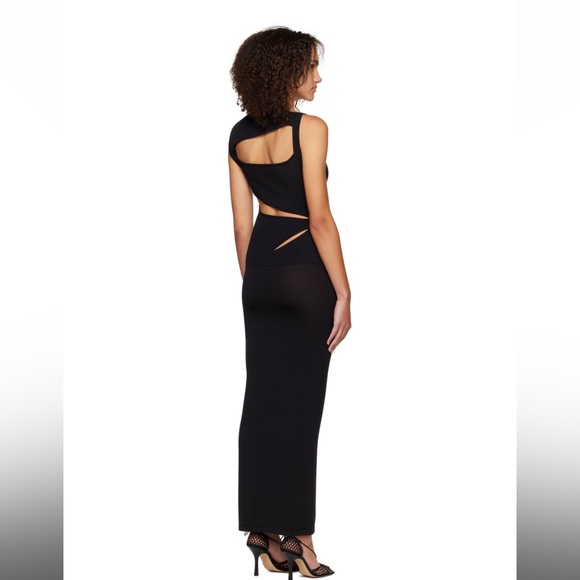 CHRISTOPHER ESBER
Black Slashed Maxi Dress - Picture 2 of 4